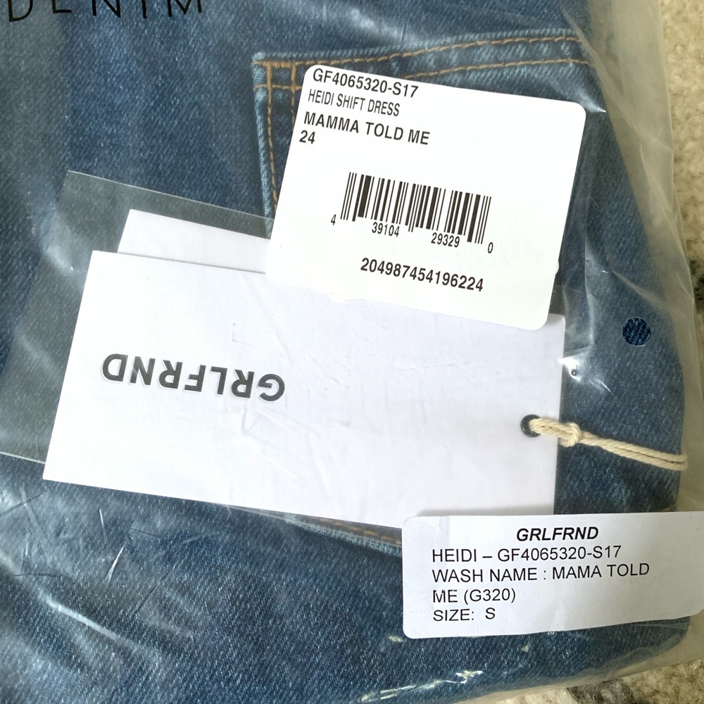 NWT GRLFRND Heidi Shift Dress in Mama Told Me - Picture 4 of 6